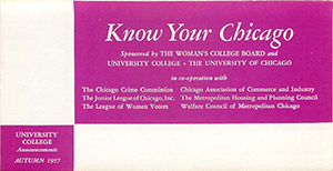 KYC Brochure 1957